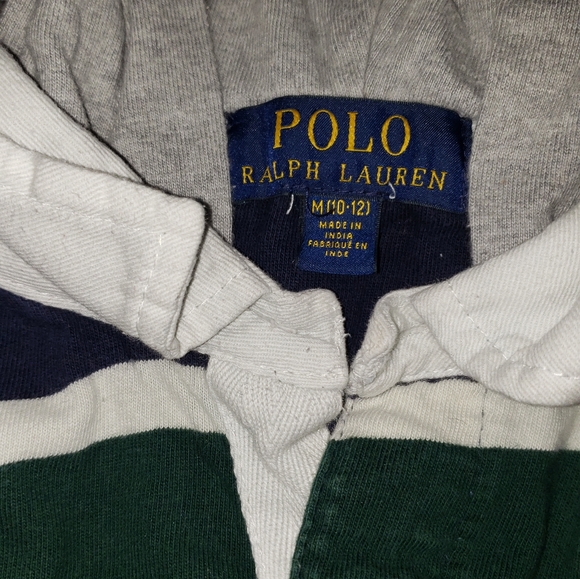 Polo by Ralph Lauren long sleeve shirt with hood - Picture 3 of 3